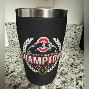 OSU Buckeyes bundle - tumbler , can koozie, scarf